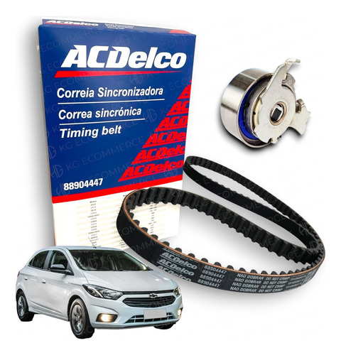 Kit Correia Dentada + Tensor Gm Onix Prisma 1.0 1.4 2014/15