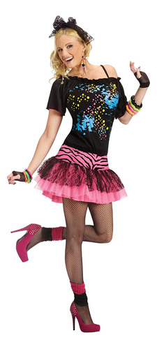 Fun World 80s Pop Party Womens Costume