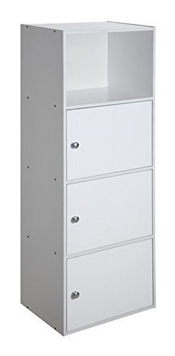 Convenience Concepts Xtra Storage - Armario De 3 Puertas Con