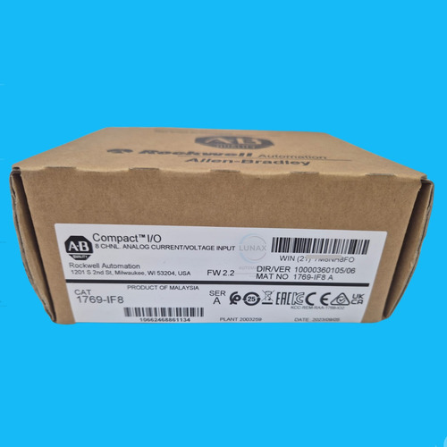 Allen Bradley 1769-if8 Modulo De Entrada Analogica Original*