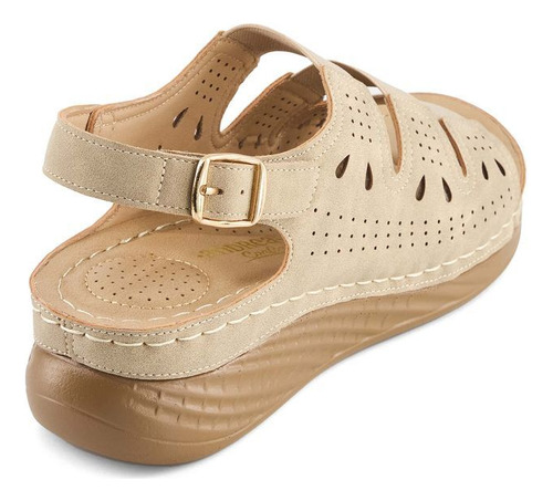Zapato Alto Formal Ve1878363 Punta Abierta Redonda