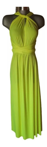 Vestido Casual Convertible Multiforme De Varios Colores + To