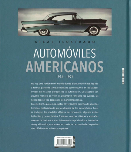 Libro De Automóviles Americanos 1934-1974