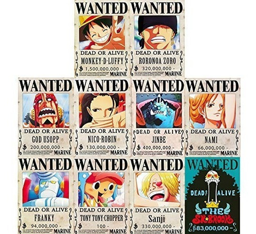 Cuadros One Piece Carteles Coleccion