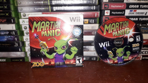  Video Juego Martian Panic Consola Wii Original