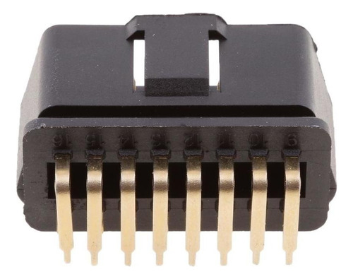 Z Adaptador De Conector Macho Ii De 16 Pines Con Ángulo De