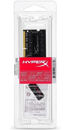 Imagen 4 de 5 de Memoria Ram Ddr3l 4gb 1600 Laptop Hyperx Impact Hx316ls9ib/4