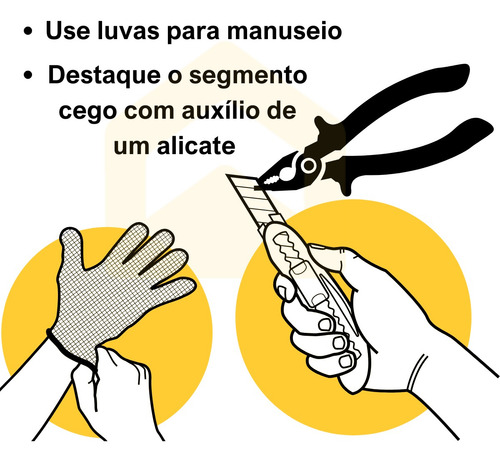 Lâmina Larga 30 Graus 18mm Kit Profissional Com 100 Peças
