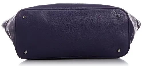 Bolso De Hombro De Cuero Furla Raffaella (notturno 026)