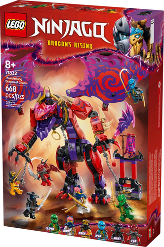 Lego® Ninjago® Thunderfang, O Dragão Do Caos 71832 668 Ninjago