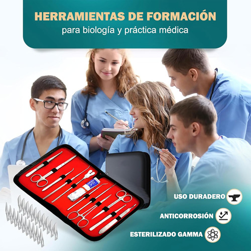 Pad Práctica Sutura E Insiciones Kit Modelos Anatomicos