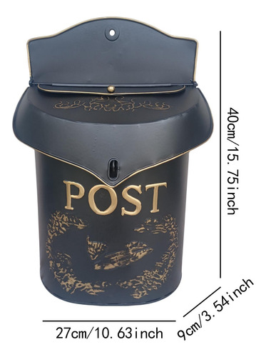 Shabby Chic Builbox Bail Bail Boxbox Post Magazines Box