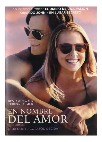 En Nombre Del Amor The Choice Teresa Palmer Pelicula Dvd