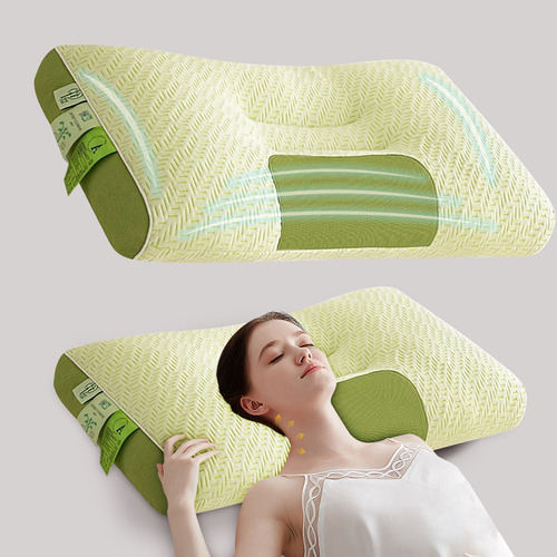 Almohada De Protección De Cuello Lavable De Fibra De Carbón