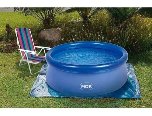 Piscina Inflável redonda Mor 001048 de 1.65m x 55cm 1000L azul