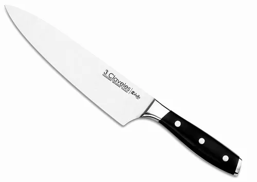 Cuchillo 3 Claveles Toledo Chef Hoja 20cm 8'' 1533 Forjado