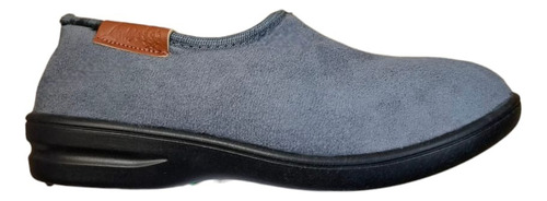 Lady's Zueco Con Corderito Dama Con Taco