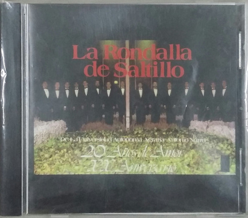 Cd La Rondalla De Saltillo + Amor Xx Aniversari0 + E M I