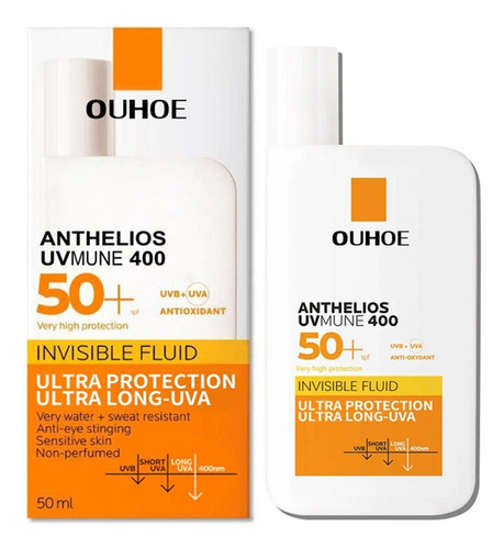 Crema Fluida Invisible X Spf50+ Ultra Protection Invisible F