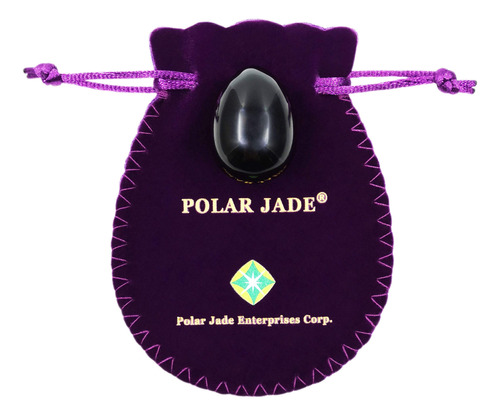 Polar Jade Huevo De Obsidiana Yoni (huevo De Jade Kegel), P.