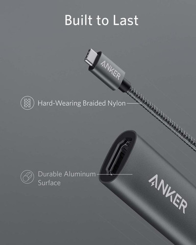 Adaptador Anker Usb-c A Hdmi 4k Laptop, Celular, Thunderbolt