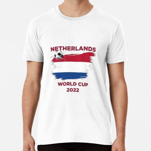 Remera Qatar World Cup 2022 Para Seguidores, Países Bajos Al