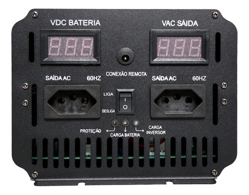 Inversor De Tensão Carregador Bateria Ifc6000 12/220v Flach