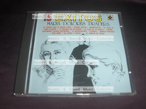 Maria Dolores Pradera 15 Exitos Cd Musart 90 De Coleccion (Usado)