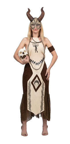 Disfraz Voodoo Houngan Costume Brujo Halloween Terror