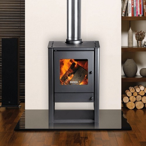 Calefactor Leña Bosca Gold 380 Doble Combustion Pot. 10.6 Kw