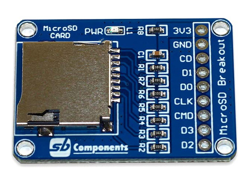 Tarjeta Microsd Breakout Board Lector Modulo Tf Expansion