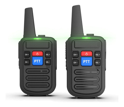 Walkie Talkie,walkie Talkie Recargable Usb Etc. (2 Paquetes)