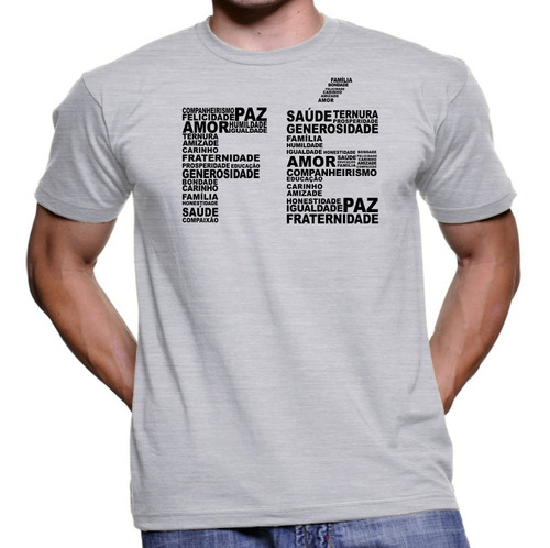 Camiseta Camisa Personalizadas Religiosas Para Jovens De Fé