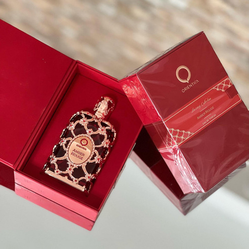 Amber Rouge Orientica Edp 80ml Perfume Compartilhavel