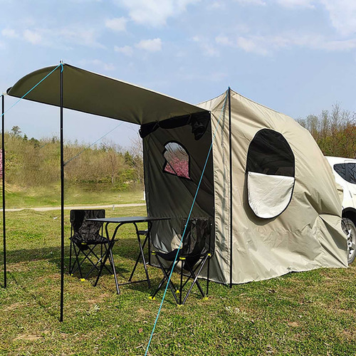 Toldo Extensible Para Auto Tienda Campaña Campamento Doble 3