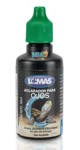 Aclarador De Ojos P/tortugas 30 Ml Limpia Ojos