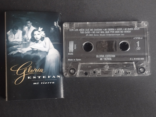 Gloria Estefan Mi Tierra Cassette 1993 Importado España