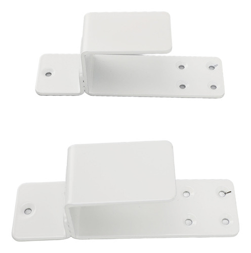 Soporte En U Para Puerta Blanco Y Blanco, 2 Unidades, Soport