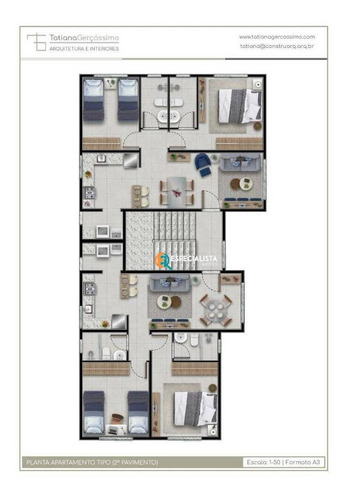 Cobertura Com 2 Dormitórios À Venda, 126 M² Por R$ 290.000,00 - Novo Centro - Santa Luzia/mg - Co0050