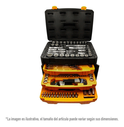 Imagen 3 de 9 de Autocle Caja De Herramientas Gearwrench 80942 Sae/mm 239 Pz