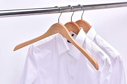 Percheros De Calidad Curvados De Madera Para Abrigos Y Traje