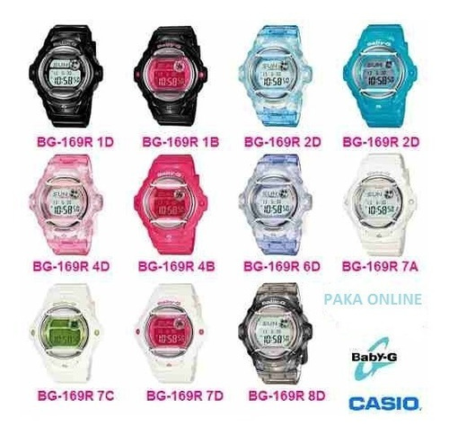 Reloj Dama Casio Baby-g Bg-169r-1b P Local Barrio Belgrano