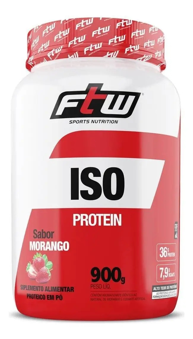 Iso Whey Protein Pote 900g Ftw - Whey Protein Isolado