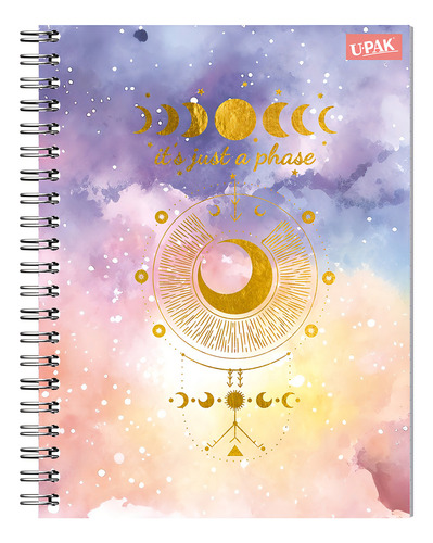 Cuaderno Profesional Upak Astrology Cdo Gde 100 Hojas Color Índigo
