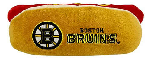 Primer Nhl Boston Bruins Hot Dog Plush Dog Amp; Cat Xdwfr