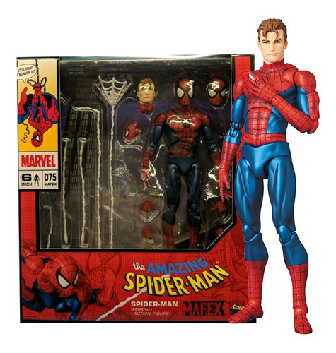 Maf 075 Juego De Muñecas Articuladas Con Figura De Spiderman