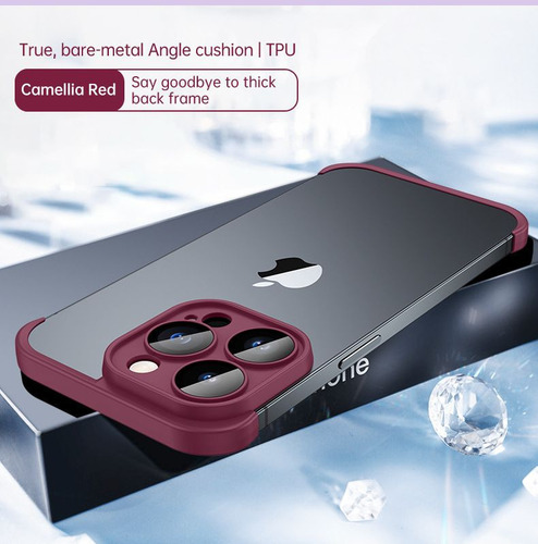 Funda De Teléfono Tpu Corner Pad Para iPhone 13/14/promax