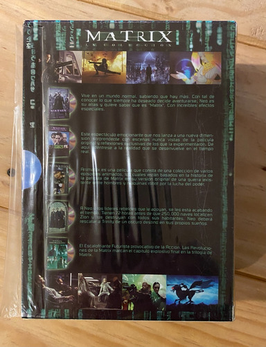Matrix La Colección (trilogía Y Animatrix) 5 Discos