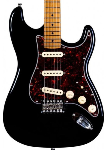 Guitarra Eléctrica Stratocaster Jet Js-300-bk Negra