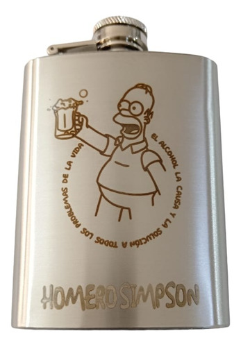 Licorera Whiskera Homero Simpson El Alcohol Causa Y Solución